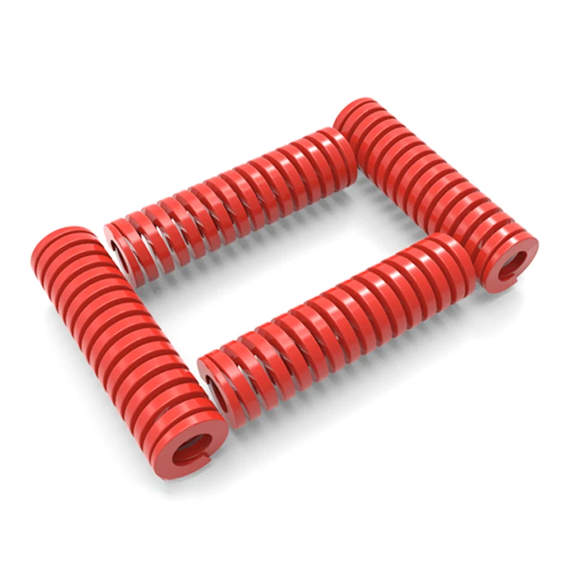 

Creamily Heavy Load Spiral Stamping Compression Mould Die Spring OD18mm Length 20mm-150mm 1/2PCS Four-Color Hot Sale