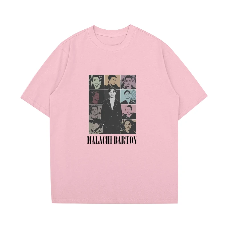 Malachi Barton Graphics printed short sleeve T-shirts Men Women Cotton Classic Casual T Shirt Summer Fashion vintage Tops Unisex