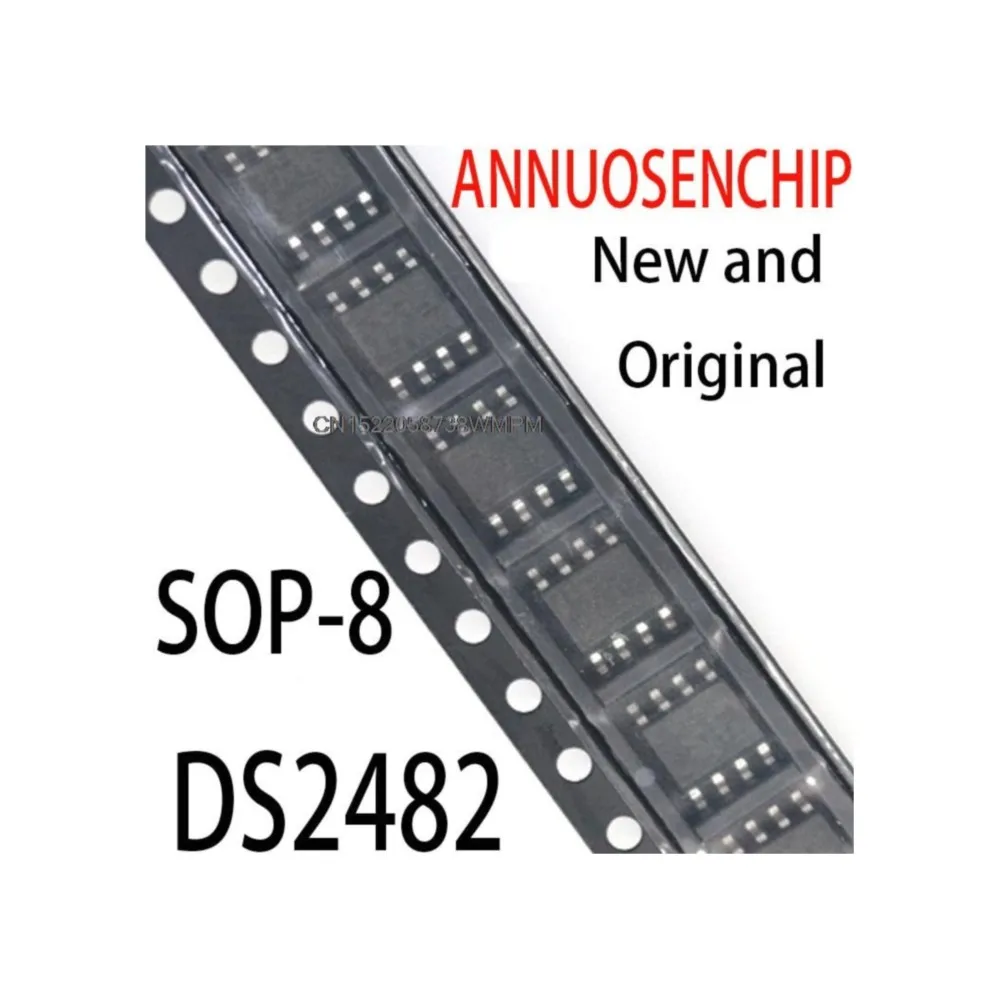 10PCS New and Original DS2482S-100+DS2482-100 Single-Channel 1-Wire Master SOP-8 DS2482