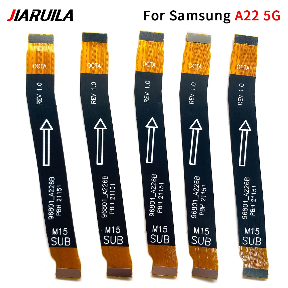 Cable flexible de conector de placa base para Samsung A21S A22 A33 A34 A41 A42 A52 A53 A54 A72 A73 A55 A15 A25 5G pantalla LCD flexible
