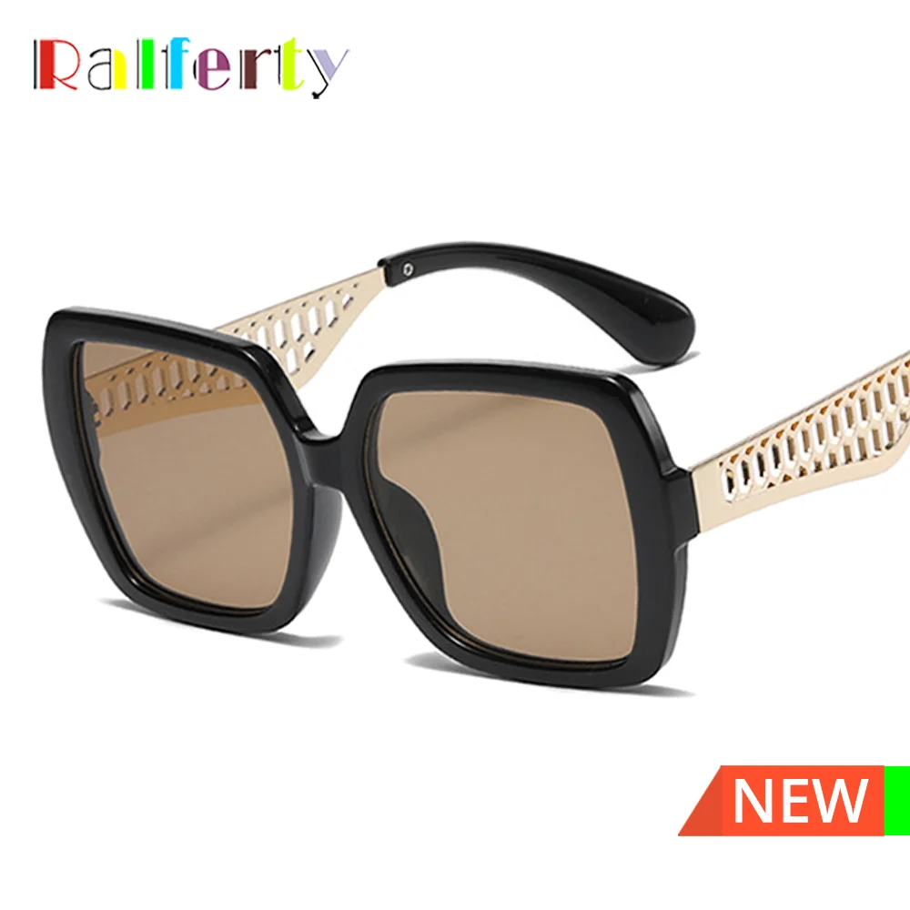 

Ralferty Women's Sunglasses Oversized Square Sun Glasses Female 2023 Vintage Gradient Shades For Ladies gafas de sol para mujer