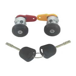 AL051 LEFT RIGHT SIDE DOOR LOCK CYLINDER BARREL WITH 2 KEYS FOR FORD FIESTA KA COURIER ESCORT