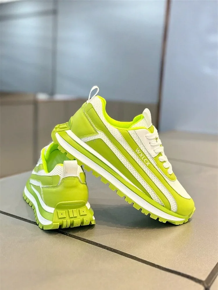 

Men's Breathable Running Shoes Summer Mesh up Sneakers Versatile Casual Dad Shoes for Teens And Young Adults Sporty Style