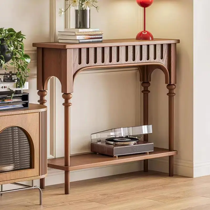 Elegant French Console Tables Vintage Design Hallway Aesthetic Console Tables Premium Trendy Muebles De Sala Furniture Home