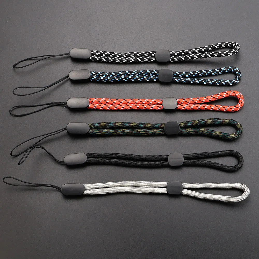 

XNRAPID Hot Mobile Phone Straps USB MP4 Key Short Lanyard Adjustable Walkie Talkie Hand Strap Wrist Rope Audio Anti-lost Lanyard