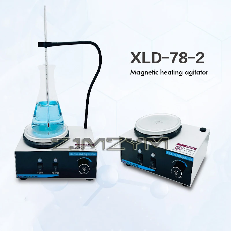 XLD-78-2 Heating Laboratory Magnetic Stirrer With Rod Head Heating Stepless Speed Control Laboratory Supplies,Lab Mixer Machine