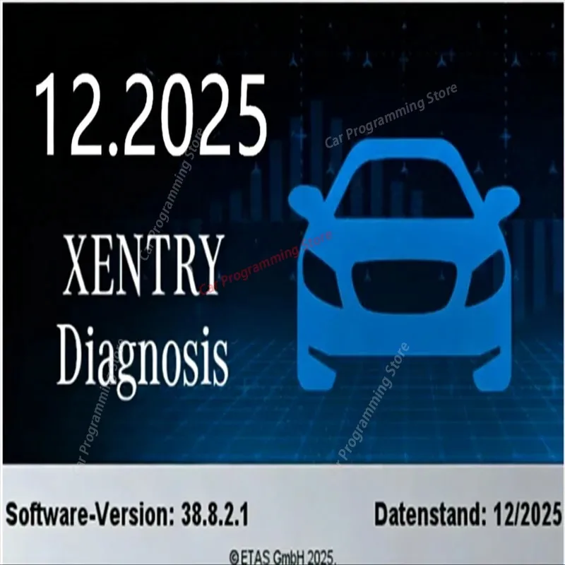 2026 hot selling newest  Xentry 2025.12 Full Software For openport J2534 For be/nz program diagnostic Software