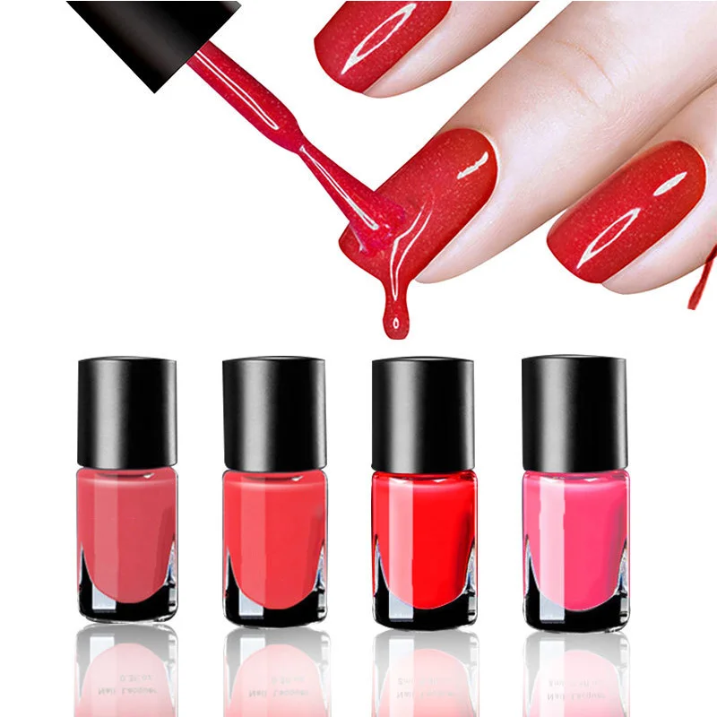 Water-based Nail Polish Peel Off Nail Polish Gel Nail Polish Light Smell Jelly Quick-drying No-bake Nail Polish Nail Supplies