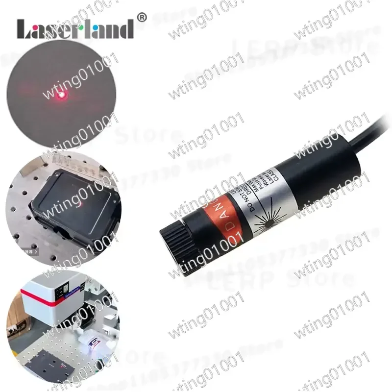 for YAG Laser Cutter Engraver Red Dot Alignment Indicator Positioning Light Module for Marking Machine Buttoning Device