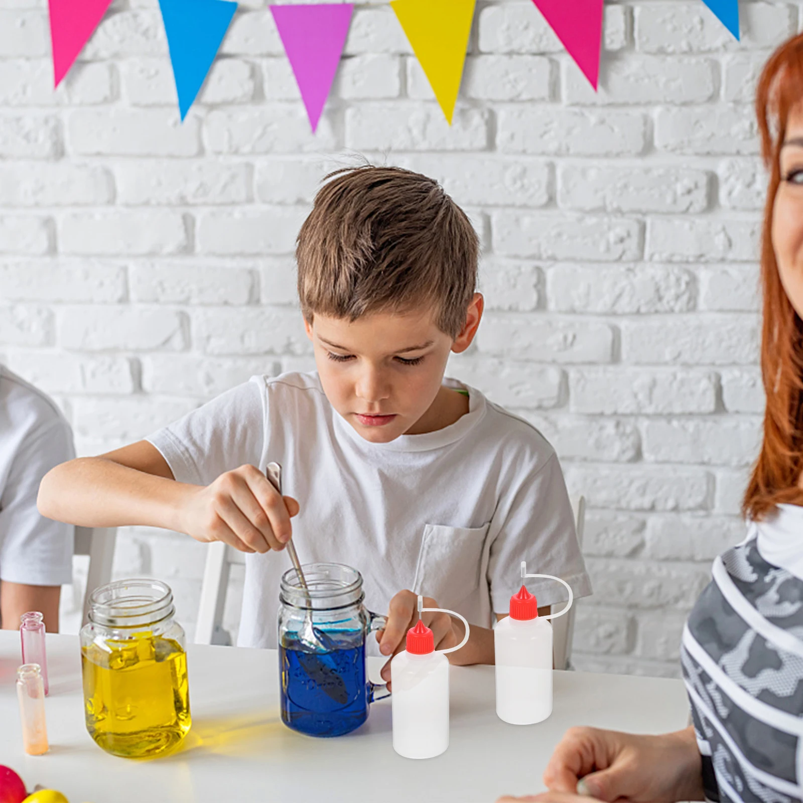 

10Pcs Needle Tip Glue Bottles 50ml Empty Squeeze Applicator for Crafts Glue Bottles Needle Bottle Applicator Bottle