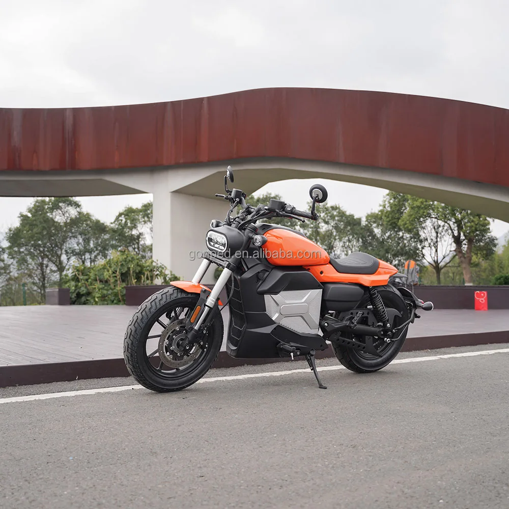 Powerful Electric Motorcycle 72v 8000w 2 Wheels City Motor Bike Vintage Road Legal for EU