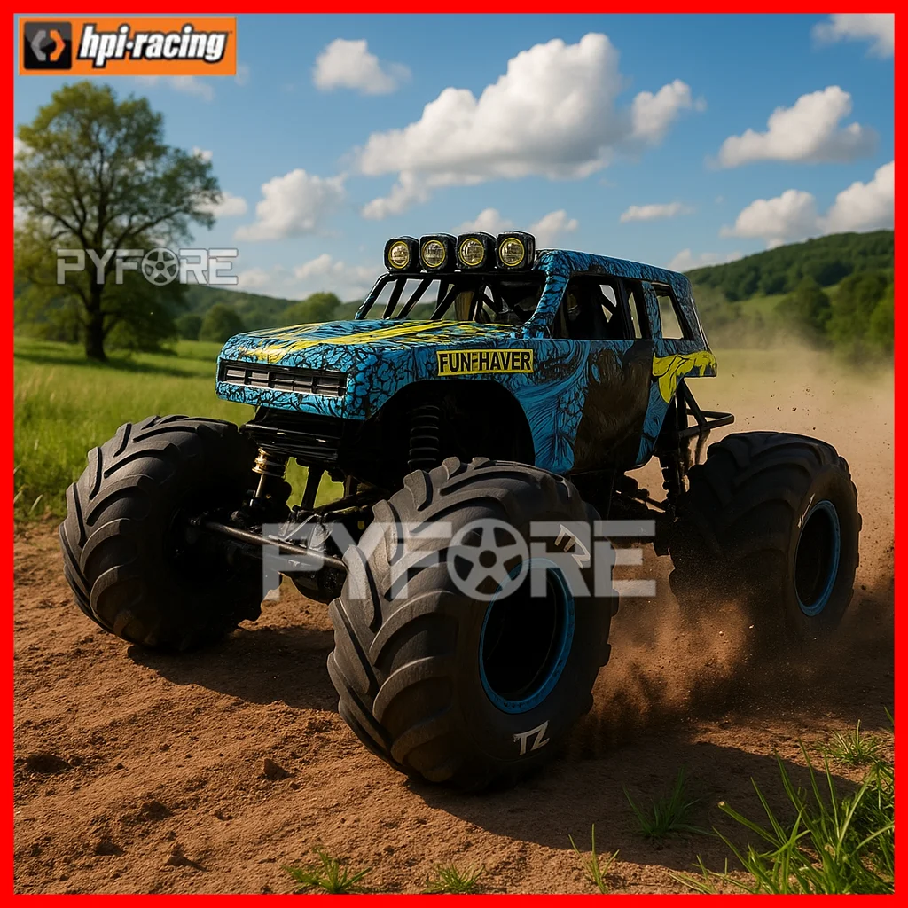 

HPI 160765 remote control model car Brushed MUNSTER KING 1/10 4WD RTR simulation