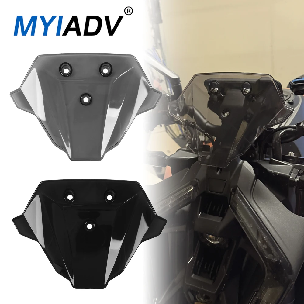 For 990 DUKE 990Duke 2024 2025 2026 Motorcycle Windshield Windscreen Sport Wind Screen Deflector Protector Cover With Bracket