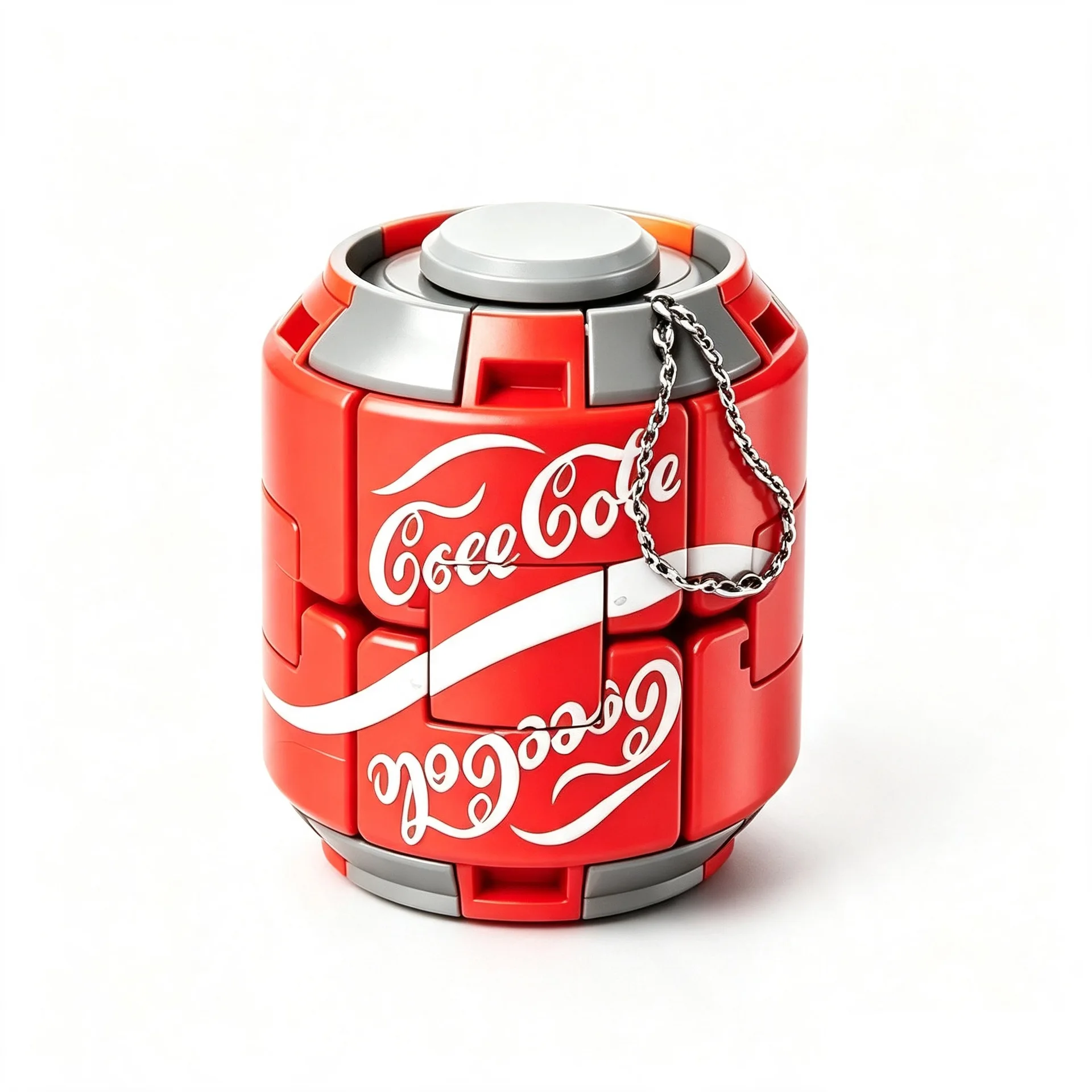4 Popular Soda Can Slider Creative Stress-Relieving Toys - Fingertip Spinners with Pressing Can Designs for Stress Relief Toys