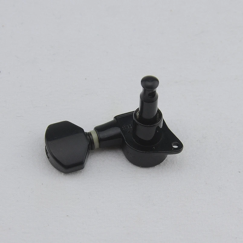 1 Set 6/7/8 Strings  Guitar Machine Heads Tuners  Black With Screw  (#1284) Guitar Parts MADE IN KOREA