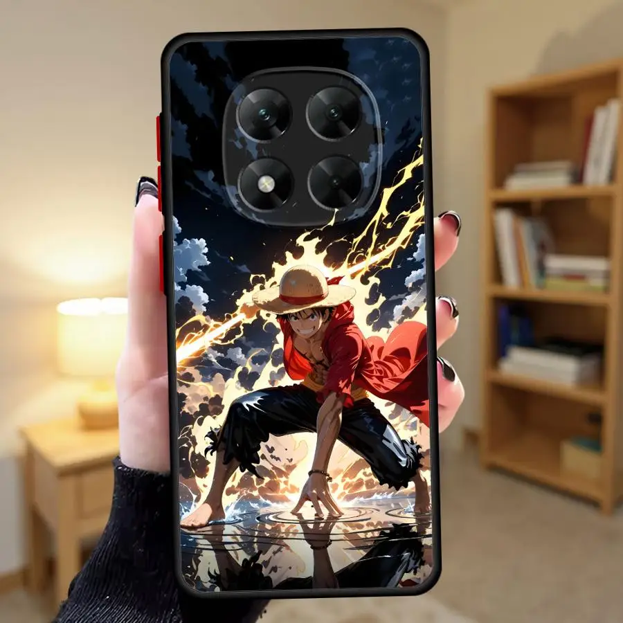 Capa traseira de telefone para xiaomi redmi note 12s 10s 8 9 10 11 pro 7 11s 13 14 12 pro plus 8t 9s arte legal luffy