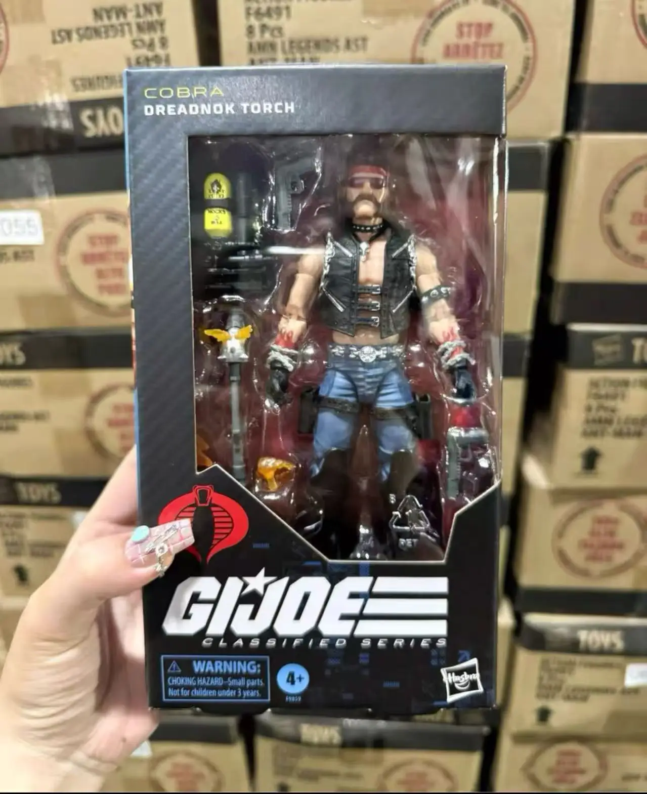 

Hasbro Gijoe Special Forces Suicide Squad Torch Cobra 6-inch Action Figure Model