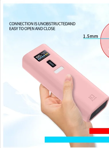 

Силиконовый защитный чехол Power Bank для CukTech 10 Plus PB150P, пылезащитный, противоударный, противоударный, мягкий чехол Power Bank