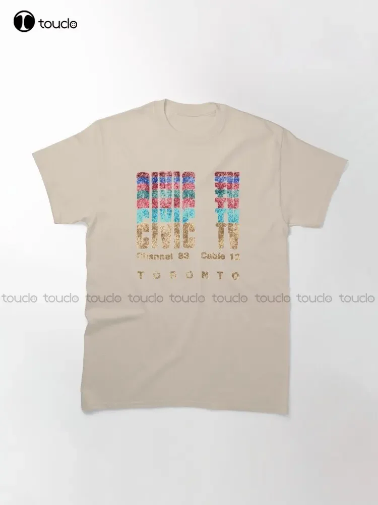 Civic Tv Toronto (Videodrome) Classic T-Shirt Shirt Dresses For Women Funny Art Streetwear Cartoon Tee Custom Gift Xs-5Xl New