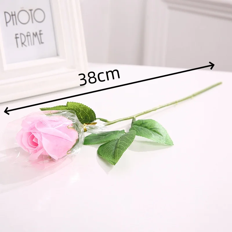 Soap Flower Artificial Rose Scented Forever Wedding Valentine'S Day Mother'S Day Flower Bouquet Gift Christmas Party Decorations