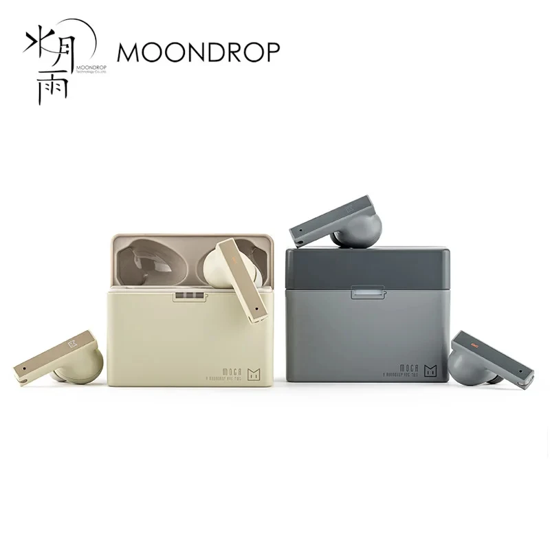 Pre-order Moondrop MOCA Sound Quality ANC TWS Low Latency Automatic Reconnection Wireless Charging BASS Control IEM Headphone