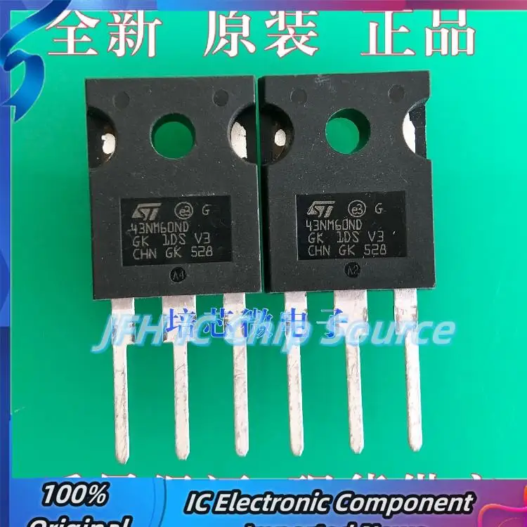 5PCS-10PCS  STW43NM60ND  43NM60ND 43N60DM2 43A/600V MOS Best Quality Stock