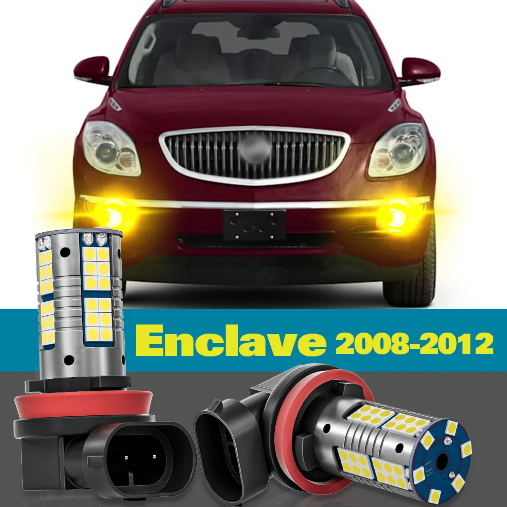 

Fog Light For Buick Enclave Accessories 2008 2009 2010 2011 2012 2pcs LED Lamp