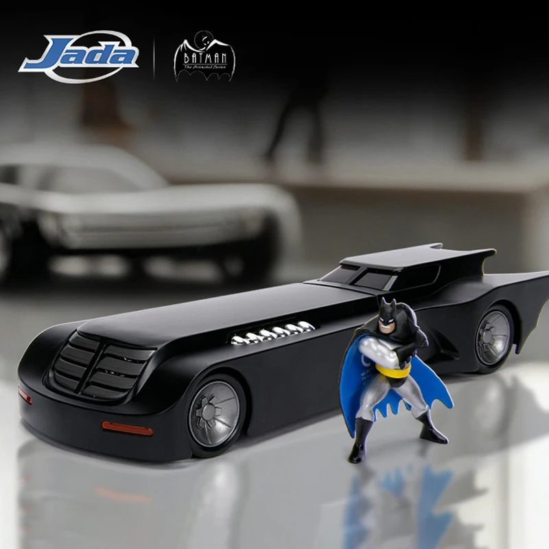 JADA Batman The Animated Series Batmobile 1:24 Model samochodu odlewany ciśnieniowo JD30916