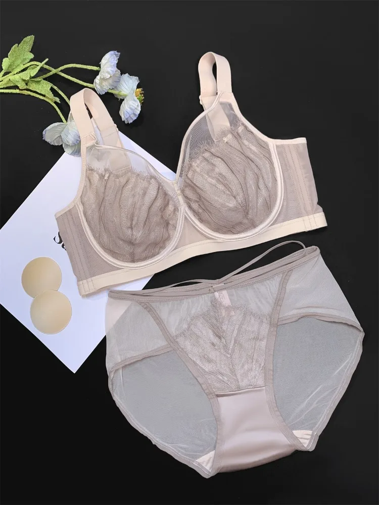 YUQI Sexy Spitzen-Push-up-BH für Damen für große Brüste, verstellbare Bügel-Stützdessous, um ein Durchhängen zu verhindern und Dekolleté zu verbessern