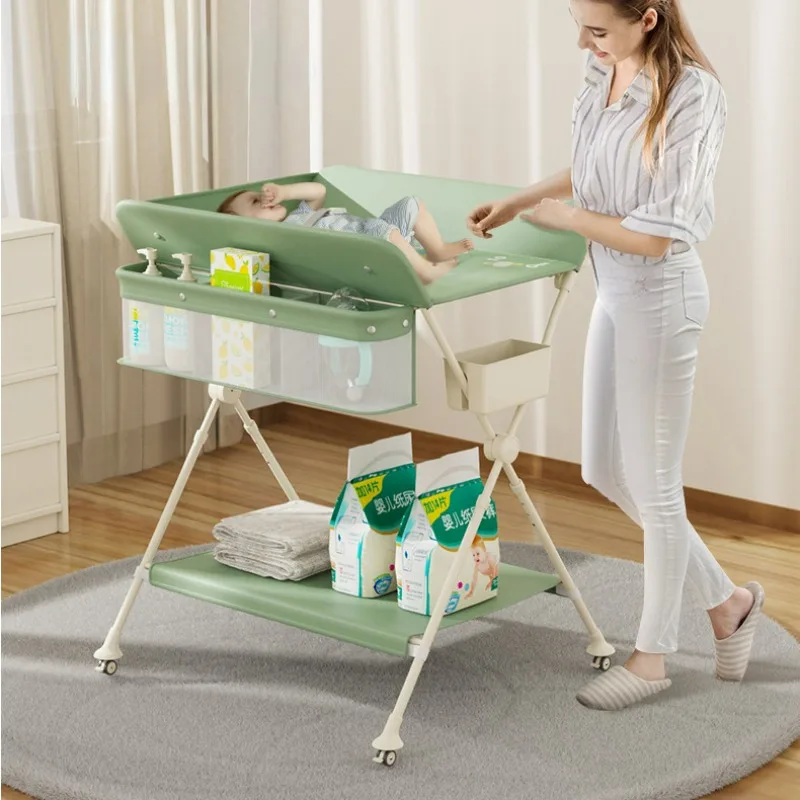 

Multi Functional Folding Baby Diaper Changing Tables, Baby Massage and Care Table, Newborn Changing Touch Baby Furniture Changer