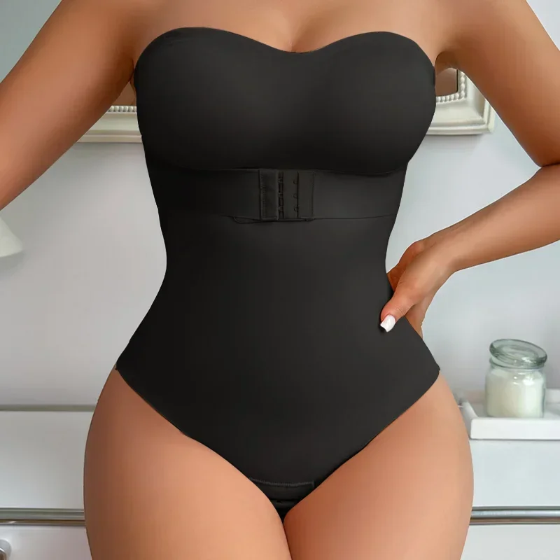 Body for Women Strapless Shortie BodysuitTummy Control Sculpt Corset Corrective Underwear Ladies Belly Shape Wear Dames Slimming