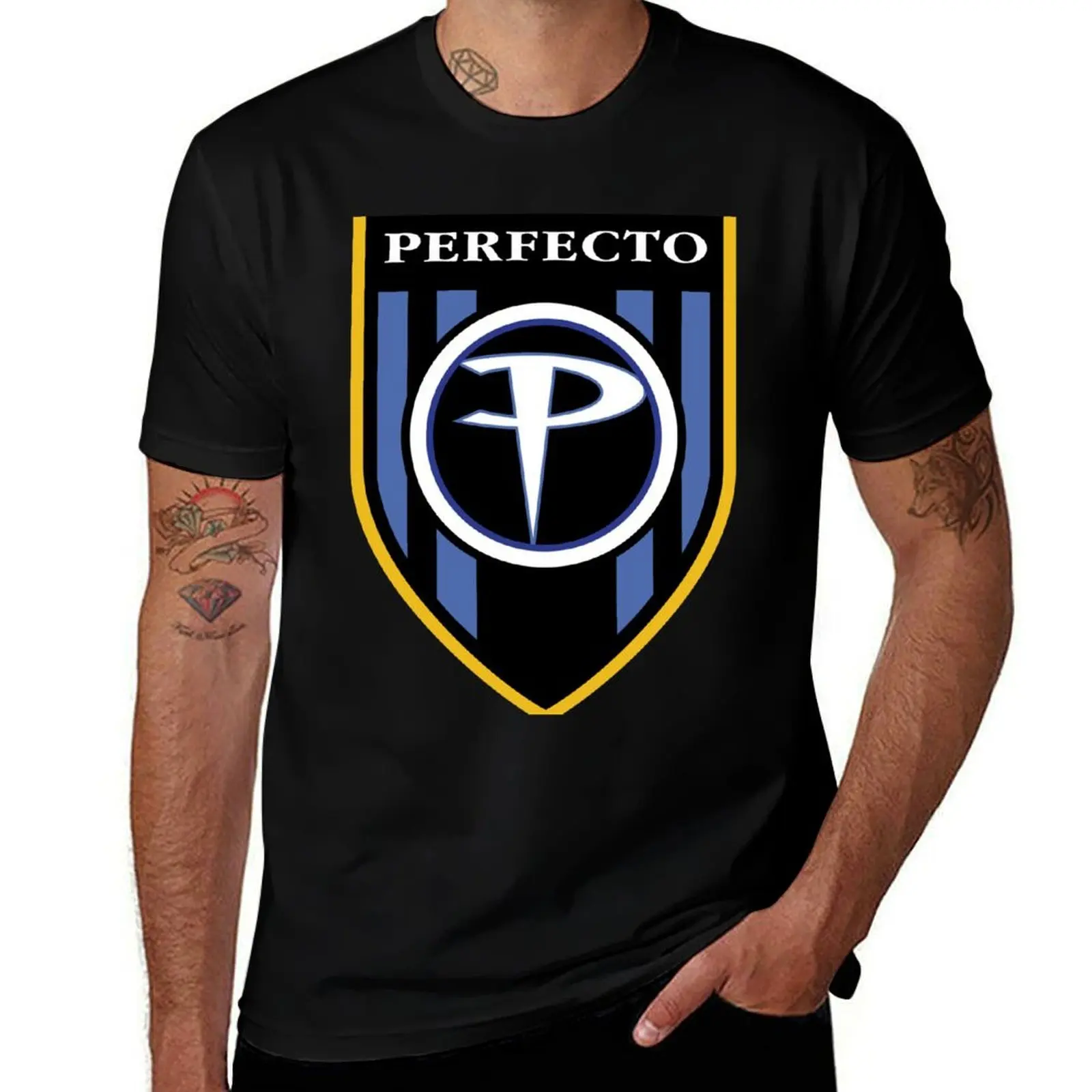 

Perfecto Records (Dark Color) T-Shirt t shirt man casual t shirts for man graphic vintage t shirt custom print T-shirt