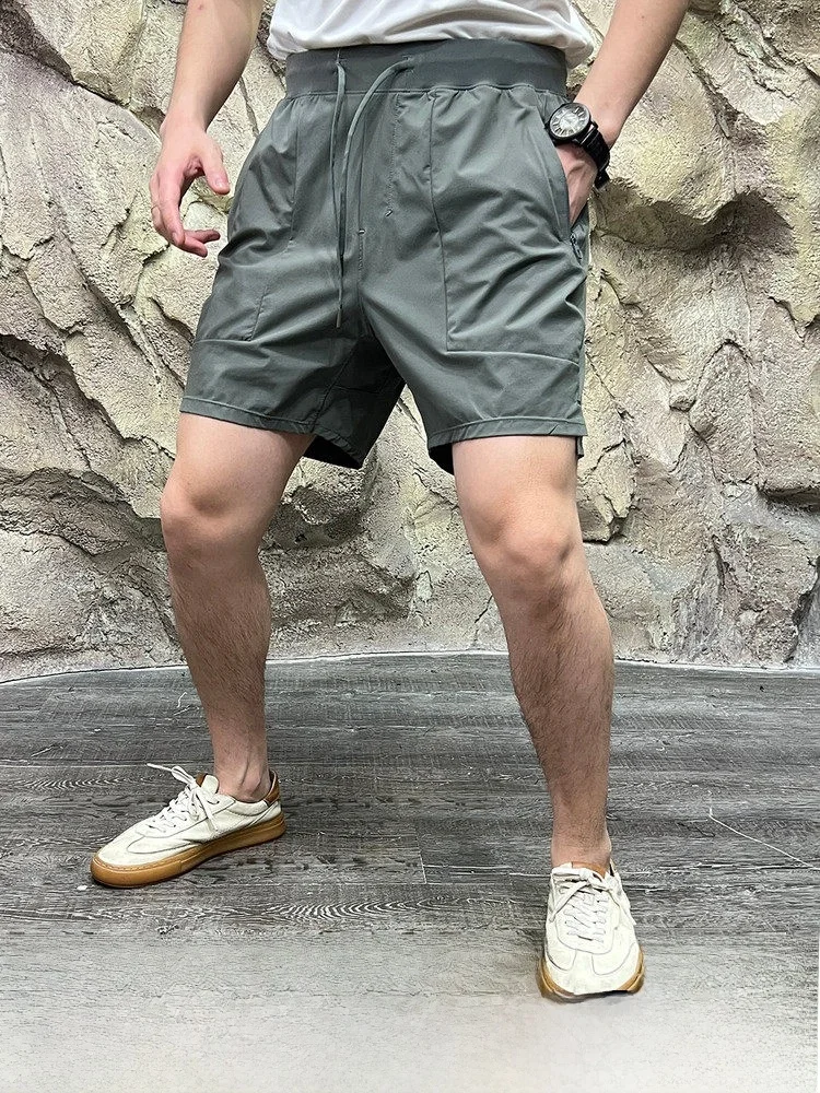 

Легкие Qui-Dry водонепроницаемые 3D индивидуальные мужские орты для летних видов спорта на открытом воздухе, прямые ноги с высокой талией, длина пять четвертей