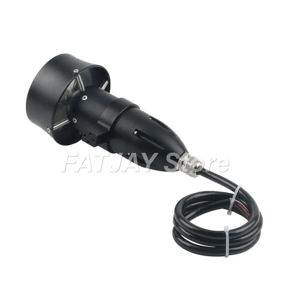 FATJAY KYI-13.5ET Underwater Thruster - 24V 13.5KG Thrust IPX8 All-Metal Waterproof Brushless Motor for RC Boats Submarine ROV