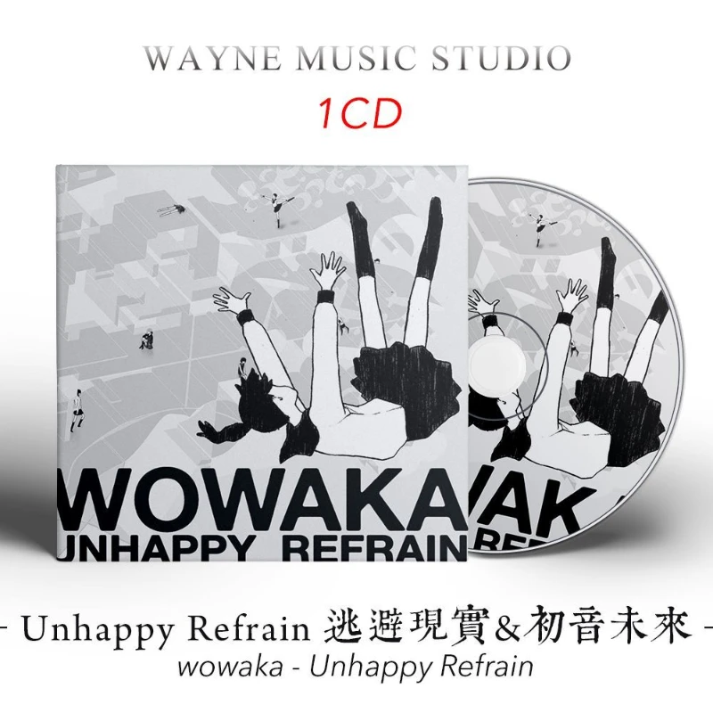 Retro Dixie Flatline Wowaka Music CD - alternate angle