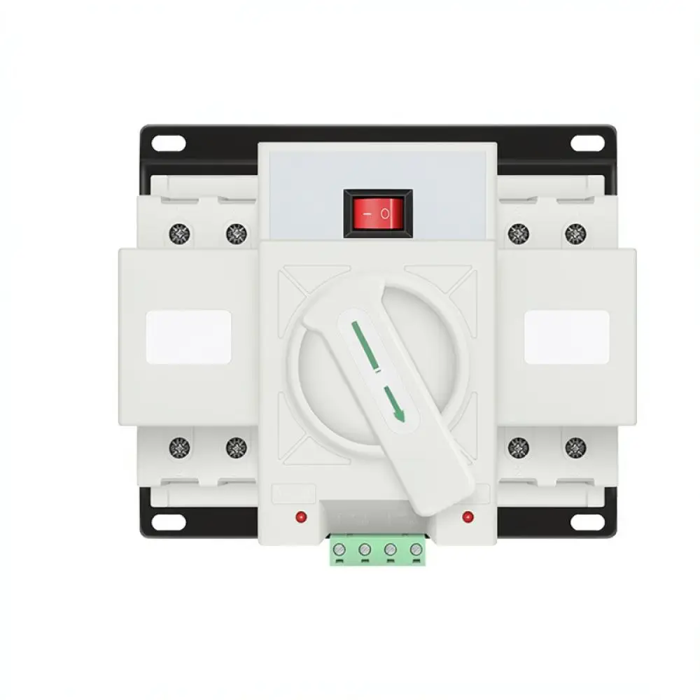 For GCDQCN ATS Electrical Transfer Switch Dual Power 4P 220V 380V Industrial Household Backup Supply Changeover Device