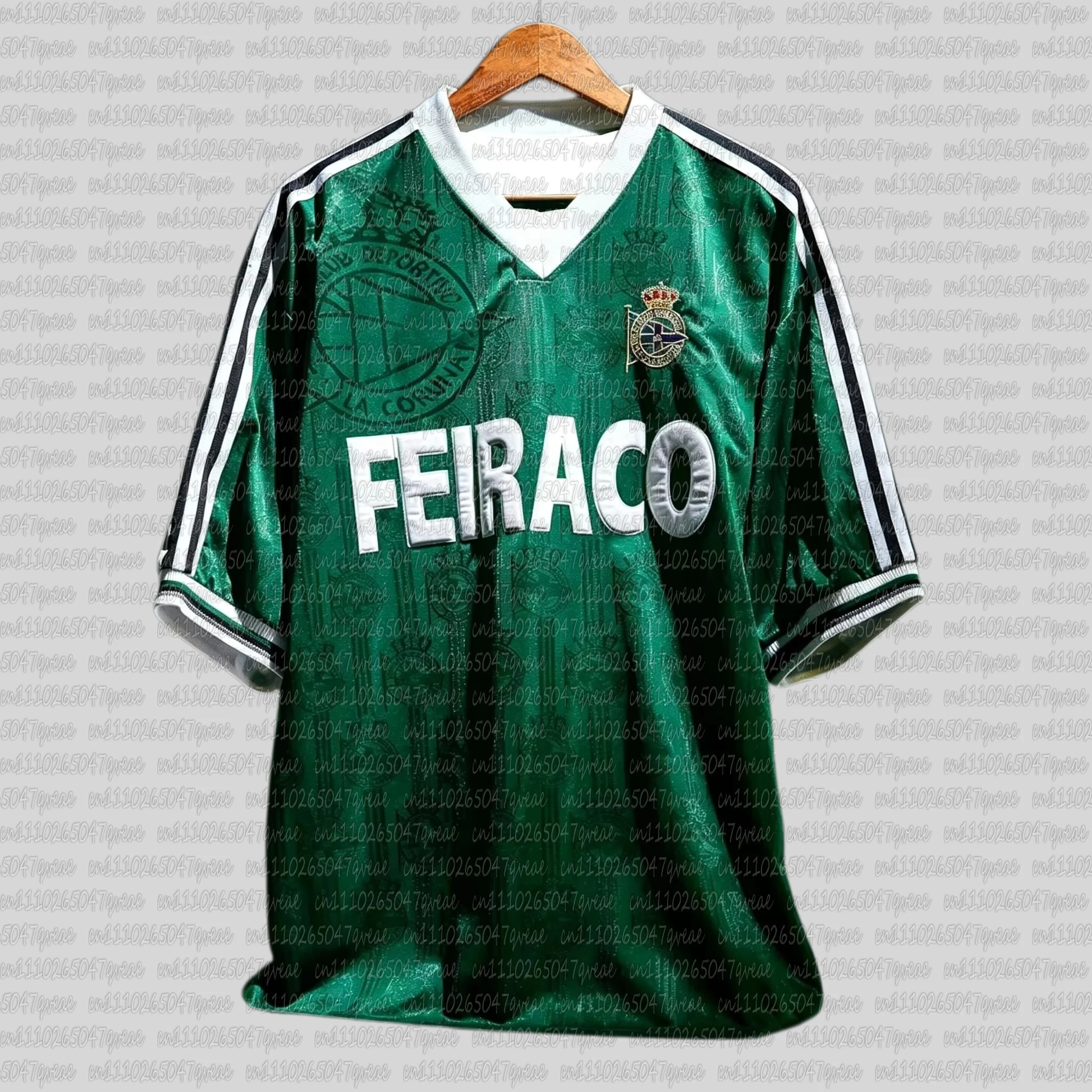 98-00 Deportivo La Coruña Retro Soccer Jersey  2026 Family Matching Quick Dry Vintage Football Shirt for Adults