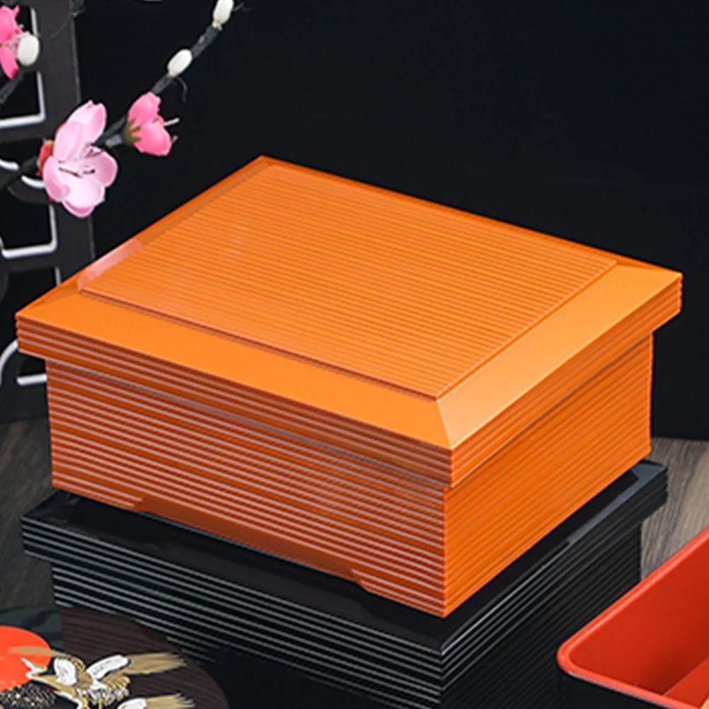1 Juego de caja de Anguila, caja de comida de estilo japonés, contenedor Bento portátil compacto para oficina, escuela, Camping, caja de almuerzo para Sushi