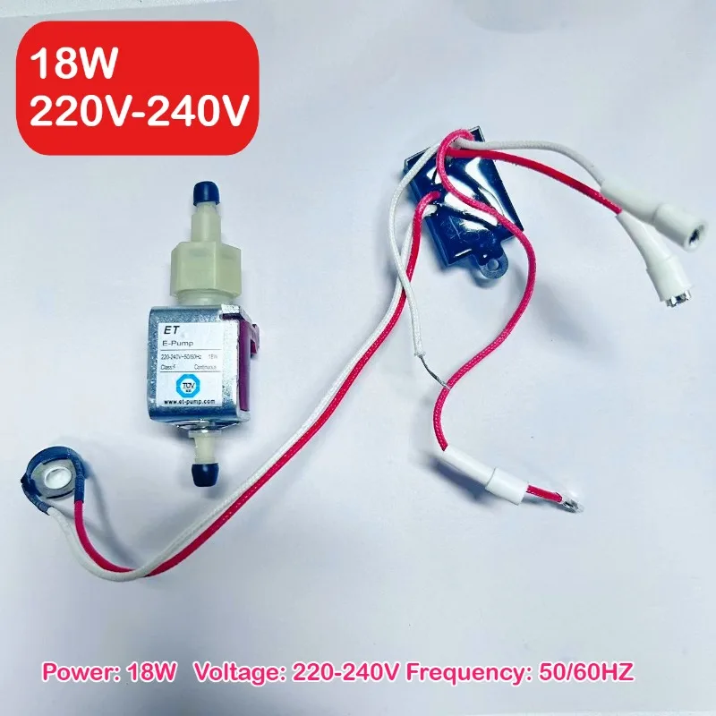 

Электромагнитный насос 220 В с высоким всасыванием, водяной насос для микрокофемашины, молока, чая, льдогенератора, прочный клапан для питьевой воды