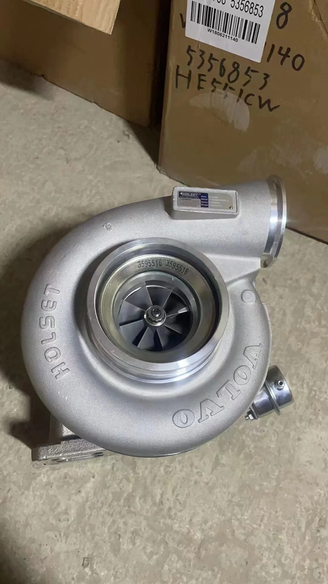 excavator Turbocharger S400sx4 S475 Turbo 171702 T4/T6 1.32/1.15/1.25/1.45/1.58 17408191