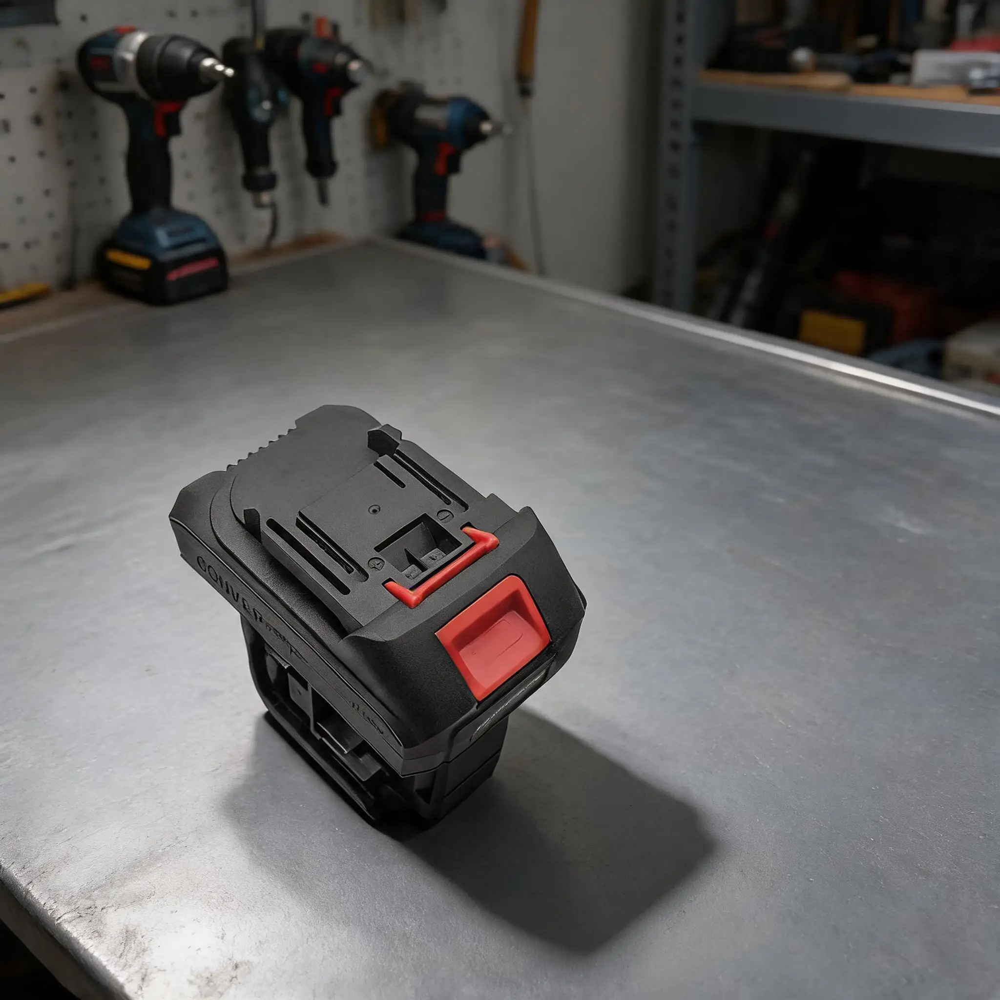 Dual Battery Adapter Converter For Chainsaw Power Tool Accessories Plastic Efficient Power Sharing Battery Converter