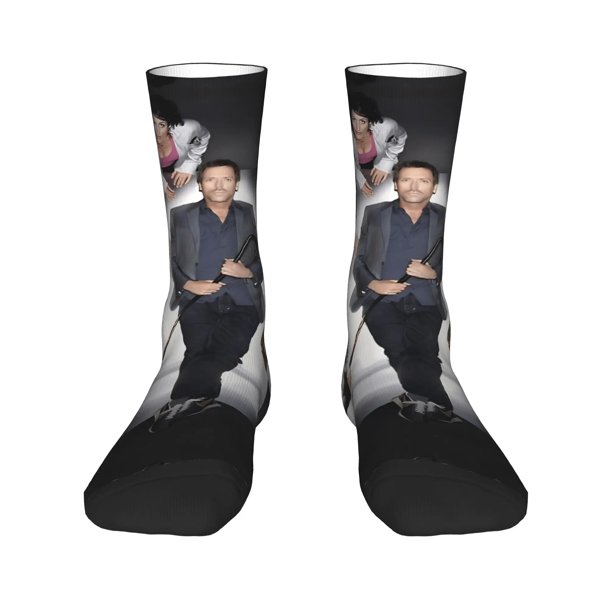 جوارب دكتور جريجوري هاوس، جوارب ترفيهية للجنسين، جوارب قابلة للتنفس للخريف، جرافيك مضاد للانزلاق