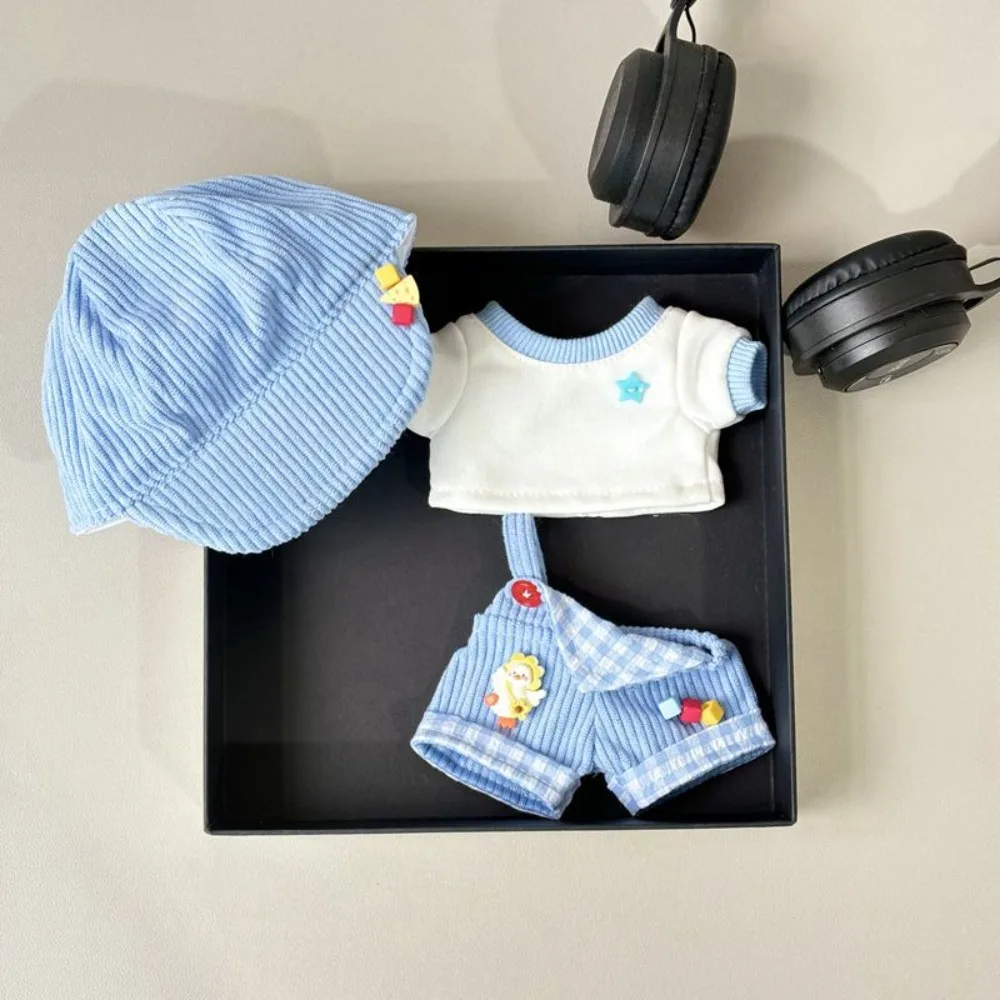 

Dress Up Cotton Doll Clothes Suit Multicolor Plush Doll Clothes Lovely Fashion No Attribute Doll Clothes Doll Accessories
