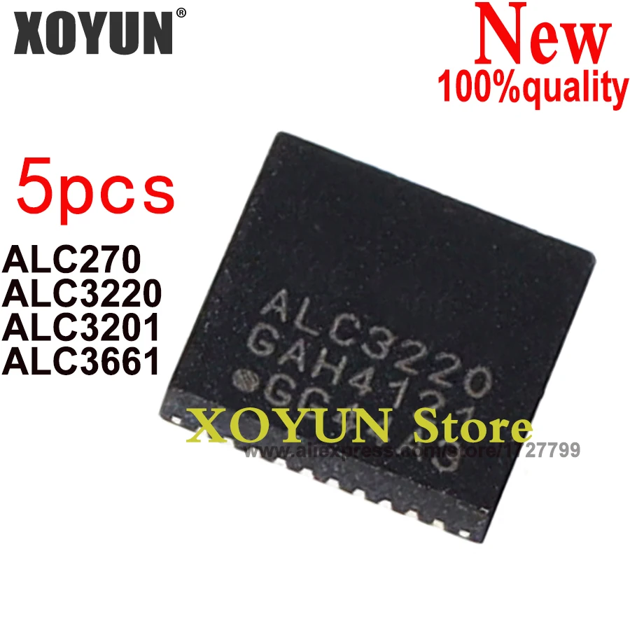 

(5 шт.) 100% новый ALC270 ALC3220 ALC3201 ALC3661 QFN