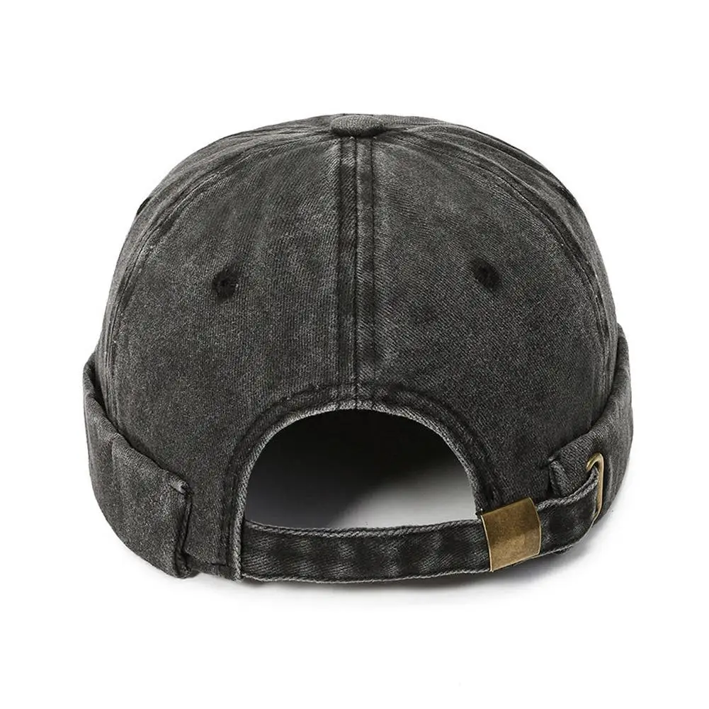 البطيخ على شكل قبعة عادية المالك قبعة الشارع البطيخ الجلد المد القبعات دون حافة الرجعية قبعة بتصميم هيب هوب الرجال والنساء قبعة عالمية #4