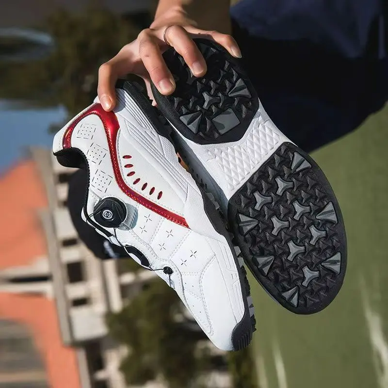 

Outdoor Lawn Golf Shoes for Men Professional Golf Training Shoes Man Comfortable Golf Sneakers Men Bowling Shoes