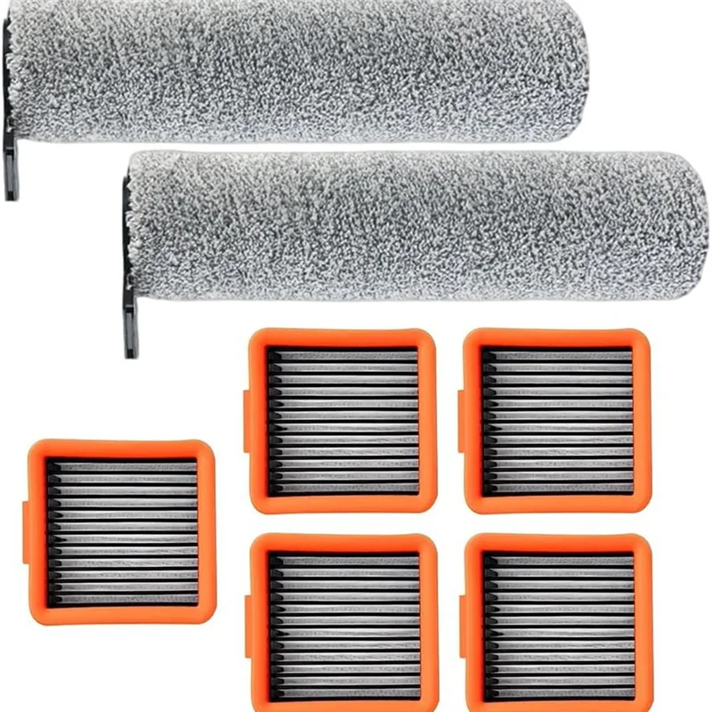 For Uwant D5/D5 Pro/D100/D100 Pro/D100 Plus/A60/V8/V10 Robot Vacuum Cleaner Replacement Parts- Main Brush& Filter Accessories