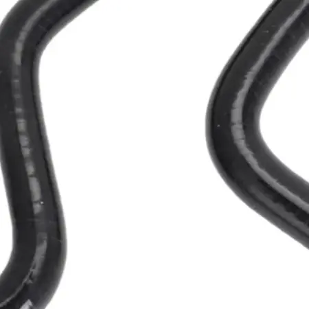 RMI-33003 3/8 10 mm Molded Rubber Fuel Hose Elbow with U-Shaped Cut and 45/90 Degree Bend for Fuel System Fit RMI-33003