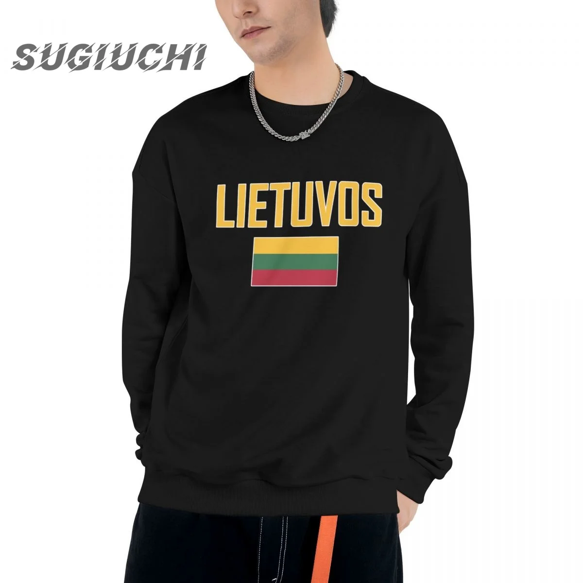 Cotton 6XL Lithuania Country Flag With Letter Men Unisex Hoodie Sweatshirt Women Hip Hop Streetwear Tracksuit Clothing