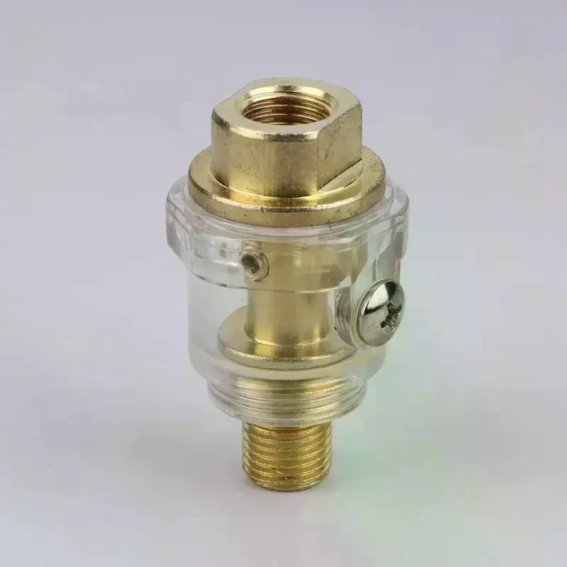 Upgraded Compressor Pipe Lubricator, Air Tool Oil Dispenser, Automatic Lubrication for Pneumatic Accessories